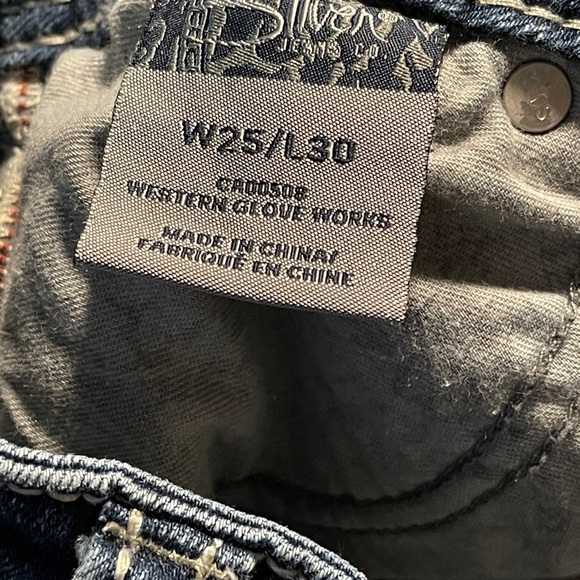 SILVER JEANS CO. SUKI LOW RISE BOOTCUT SIZE 25 - Picture 3 of 15